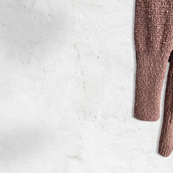 Rachel Zoe Open‎ Front Long  Duster Cardigan With Pockets Dusty Pink XS NWOT - Picture 4 of 8